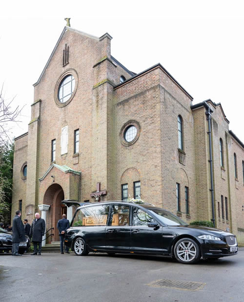 London funeral at Muswell Hill