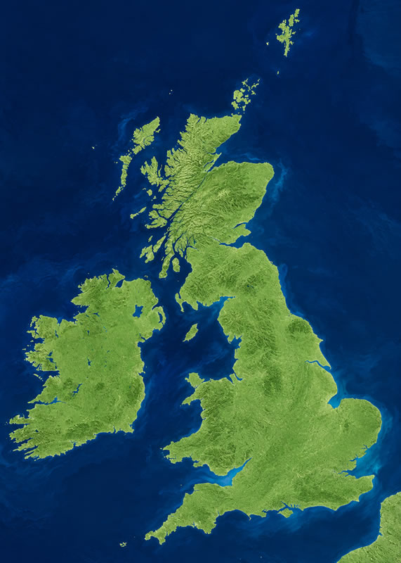 UK map showing funeral live streaming locations visited in the last 12 months